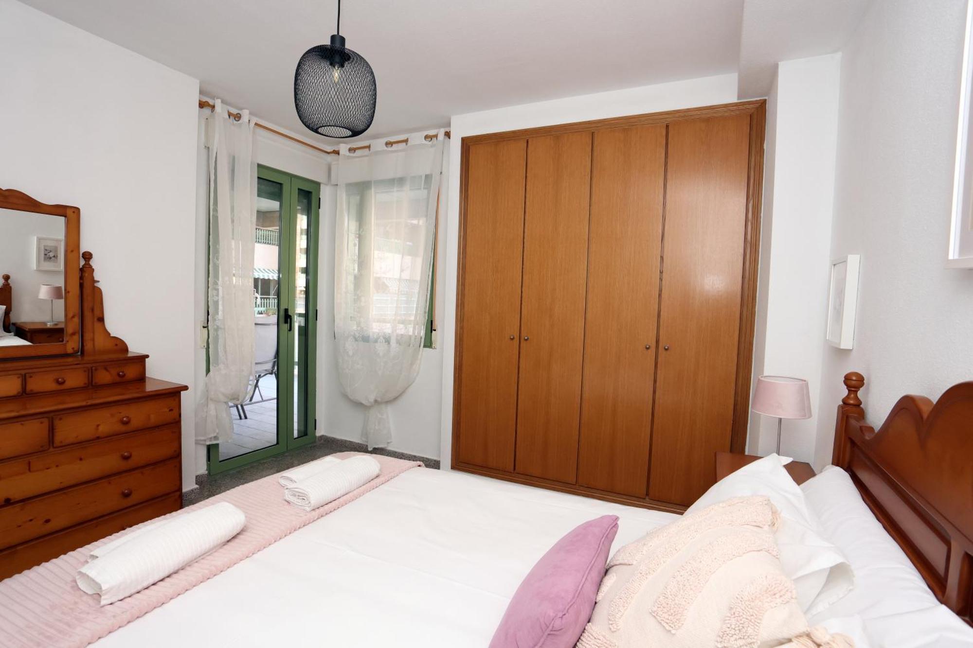 Apartamento Dos Habitaciones Primera Linea De Playa Valencia Eksteriør bilde