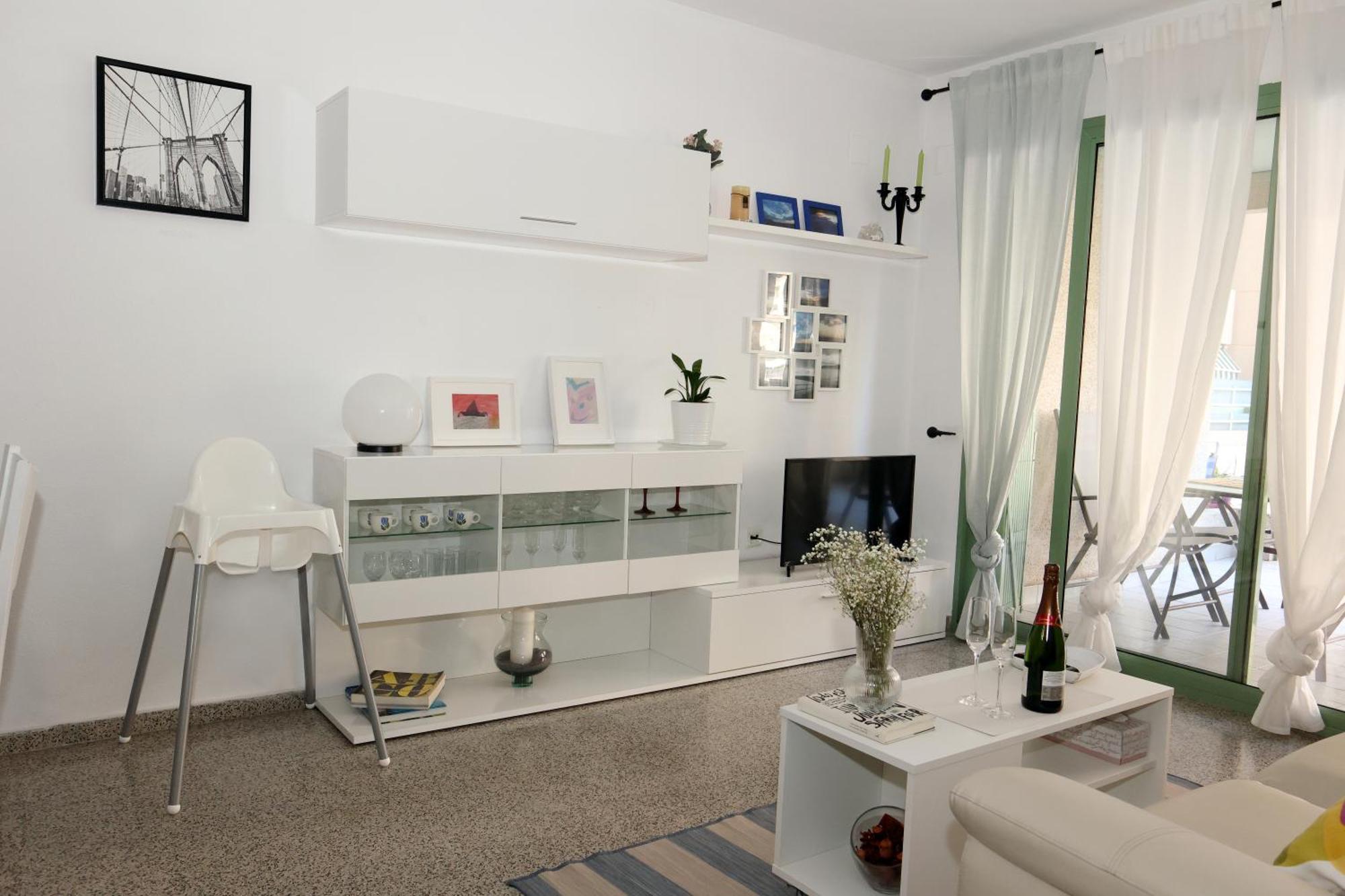 Apartamento Dos Habitaciones Primera Linea De Playa Valencia Eksteriør bilde